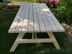 Zahradní stůl a lavice - 2