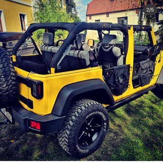 Rámové dveře na Jeep Wrangler JK - 2