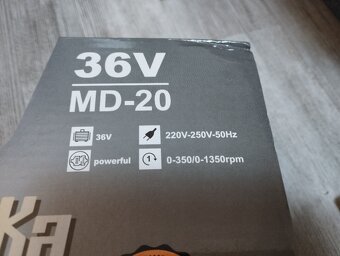 Aku myčka (36V) - 2