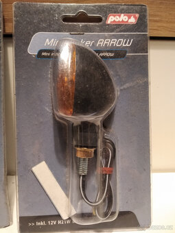 Miniblinkr Arrow, krátký, černý - 2