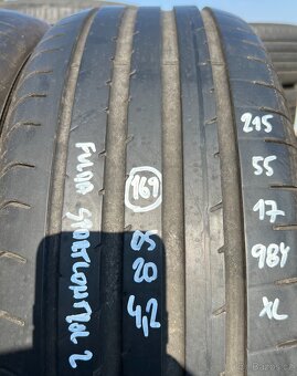 215/55 R17 98Y XL letní pneu Fulda SportControl 2 (0520) - 2