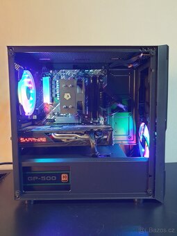 Herní PC: Ryzen 5 5500/ RX 5700XT 8GB/ 16gbRAM/ Záruka - 2
