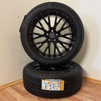 NOVÁ TOYOTA/LEXUS 5x114,3 R19 ET39+ZIMNÍ 235/50R19 BLACK - 2
