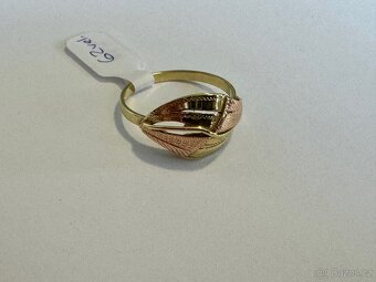 Zlatý dámský prsten 14k 585/1000 - 2