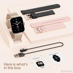 Chytré hodinky pro ženy ZKCREATION 1,69" HD IP67 - 2