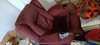 Elektrické relaxační polohovací křeslo pro seniory ZA ODVOZ - 2