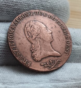 RU méďák 6 Krejcar 1800 F... Krásný kousek - 2