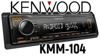 KENWOOD KMM-104 , USB , AUX , MP3.... - 2