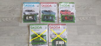 autíčka - modely Škoda DeA 1/43 + Hachette 1/24 - 2