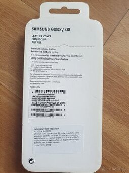 Kožený kryt Samsung Galaxy S10 - 2