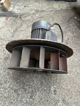 Ventilátor přírubový elektromotor 0,55kw 3f 380v - 2