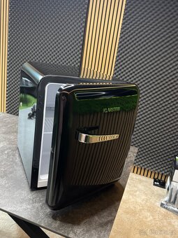 Retro mini lednice Klarstein – 48 L, černá (TOP STAV) - 2