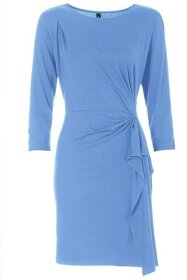 Modré šaty vel.40/42 - 2