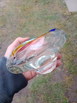 Popelník hutní sklo - 2