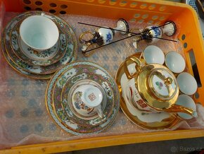 Porcelánový čajový servis,trocha plastiky a jiné - 2