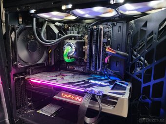 Herní PC Intel i7 7700K, 5700xt, 32GB Ram, 250gb SSD+1tb - 2