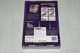 3D Puzzle CubicFun Zámek Neuschwanstein LED - 2