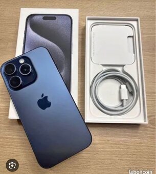 iPHONE 15 PRO MAX 512 GB TOP STAV - BLACK - 2