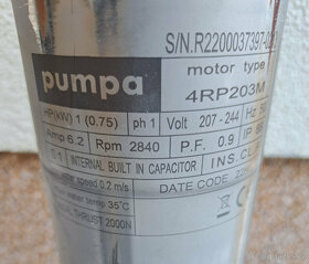 Ponorné čerpadlo do vrtu Pumpa INOX LINE STP-1014 - 2