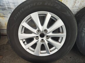 17"letní alu sada 5x114 origo Mazda CX5 CX7 225/65 Hankook - 2