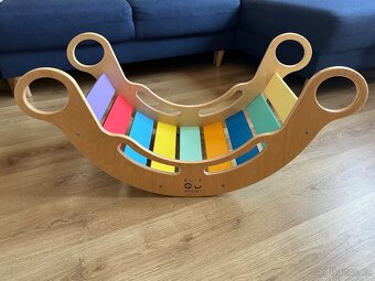 Montessori duhová houpačka Elis Design - 2