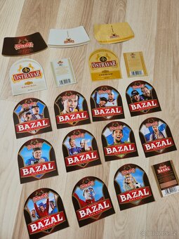 Historické pivní etikety nové bazal ostravar - 2