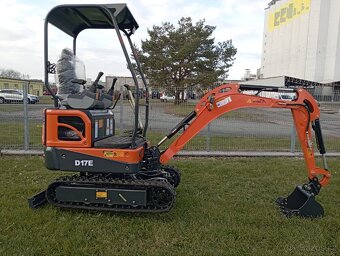 minibagr, pásový bagr, motor Kubota , bagřík - 2