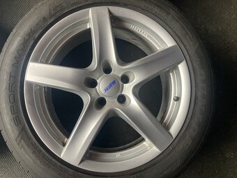 Alu kola ALUTEC 18" 5x108 letní DUNLOP 225/55R18 - 2
