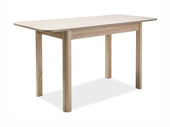 Jídelní stůl rozkládací - DIEGO II, 105/140x65, dub sonoma - 2