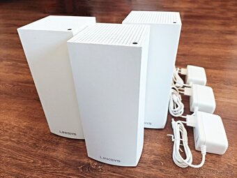 WiFi 6 router Linksys Velop MX12600 Mesh Giga USB set 3ks + - 2
