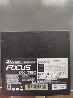 Zdroj Seasonic Focus PX-750 80+ Platinum Modular - 2