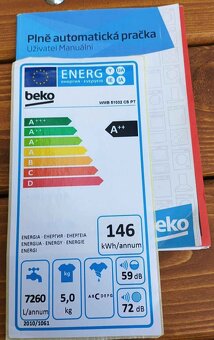 Pračka Beko - 2