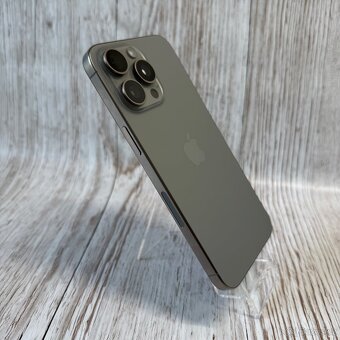 iPhone 15 Pro Max 256GB, nature Titan, eSIM (rok záruka) - 2