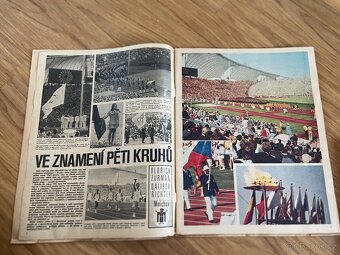 Časopis Stadión Letní hry XX. Olympiády - 1972 - Mnichov - 2