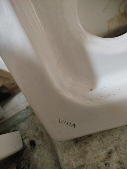 Sprchová keramická vanička 90 1/4 kruh - 2
