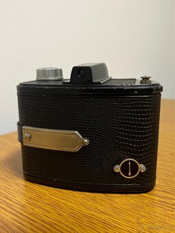 Starožitný fotoaparát Agfa Clack 120 mm 6x9 z 50. let - 2