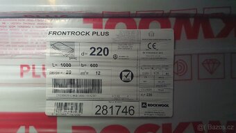 Prodám fasádní vatu Rockwool frontrock plus 220 mm - 2
