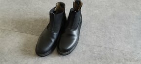 Dětská kožená perka 34 a chapsy 8 let - 2