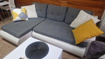 Rozkládací sedací souprava 222 x 143 - 2