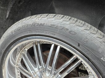 Hliníkové disky 6x139,7 + pneu 285/45r22 - 2