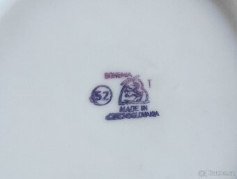 DĚTSKÝ PORCELÁNOVÝ TALÍŘ BOHEMIA NOVÁ ROLE - 2