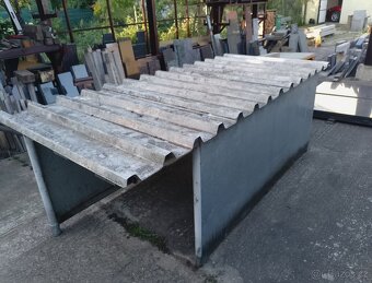 Plechový přístřešek, garáž, zastřešení - 2