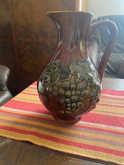 Starý keramický džbán 2l - 2