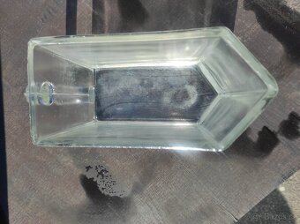 Stará skleněná dóza - velmi pěkná - 2