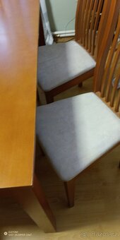 Jidelni stul  + 6 zidli - 2
