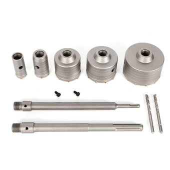 Sada jádrových vrtáků 30 - 100 mm - 2