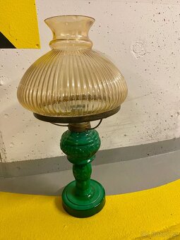 Starožitný Malachitová Lampa - 2