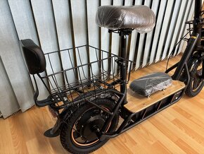 Skládací elektrická koloběžka DUO 14“ kola (vylepšený model) - 2