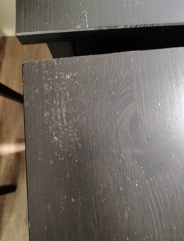 Noční stolek Hemnes Ikea tmavě hnědý - 2