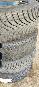 Plechové disky s pneu, Škoda, VW, 6Jx16, ET 48, 5x112. - 2